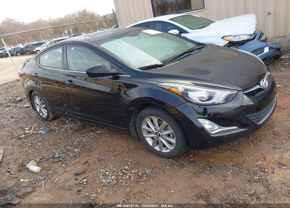2015 HYUNDAI ELANTRA SE VIN: KMHDH4AEXFU227771