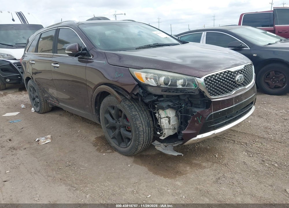 2016 KIA SORENTO 3.3L SX VIN: 5XYPK4A57GG041269