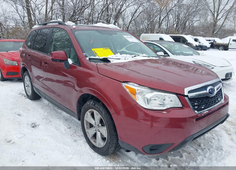 2015 SUBARU FORESTER 2.5I PREMIUM VIN: JF2SJADC9FH575337