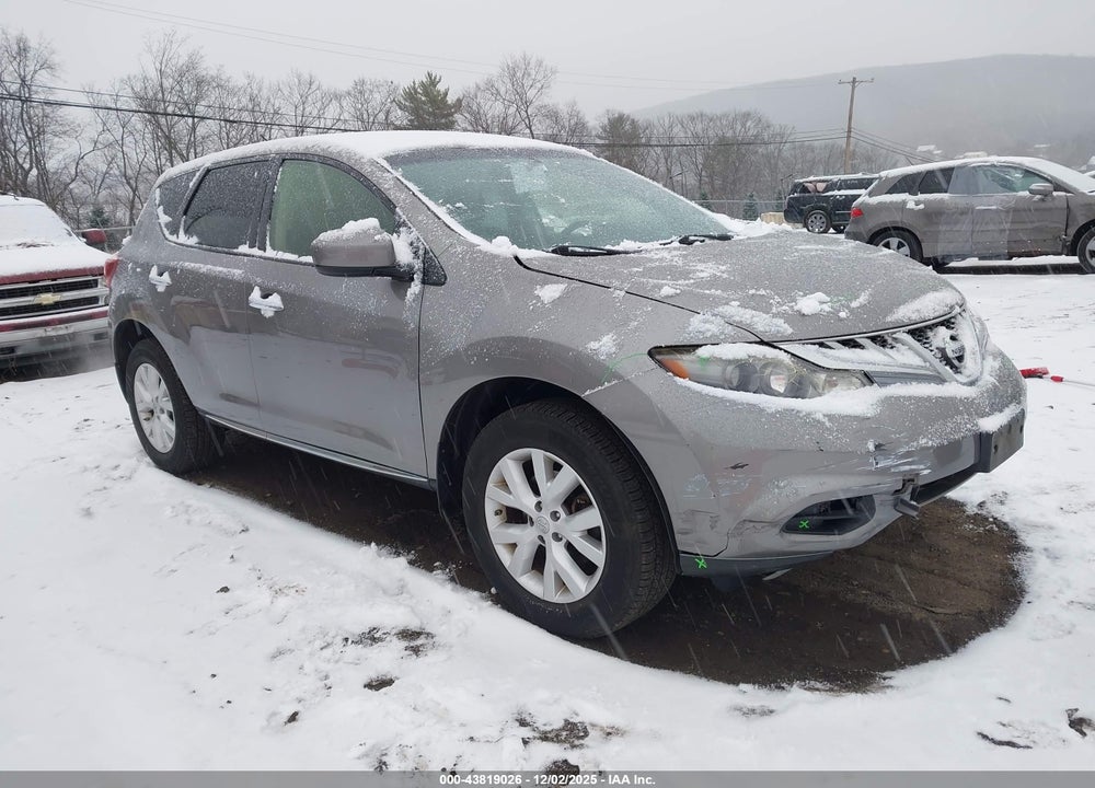 2012 NISSAN MURANO S VIN: JN8AZ1MWXCW227331