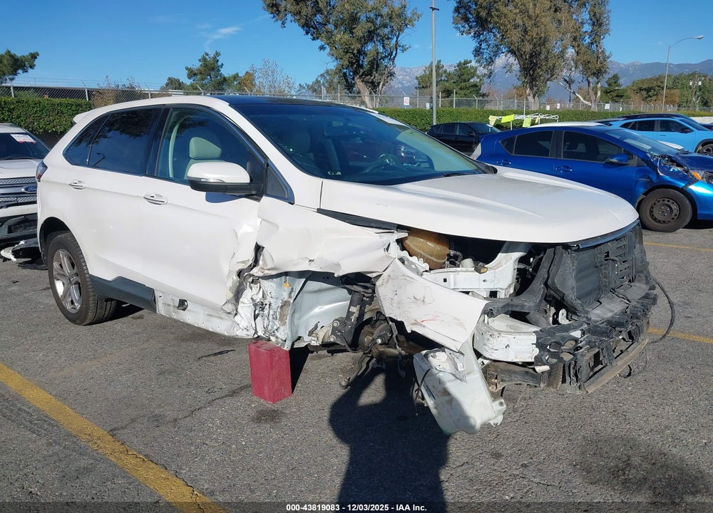 2015 FORD EDGE TITANIUM VIN: 2FMTK3K92FBC34695