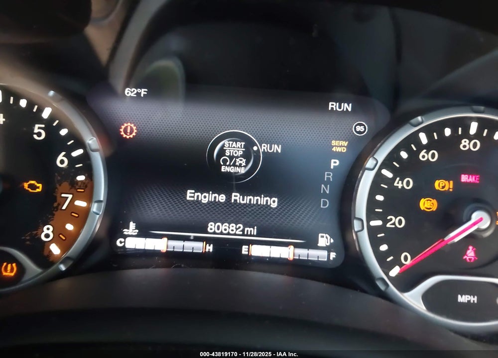 2018 JEEP RENEGADE TRAILHAWK 4X4 VIN: ZACCJBCB6JPJ00647