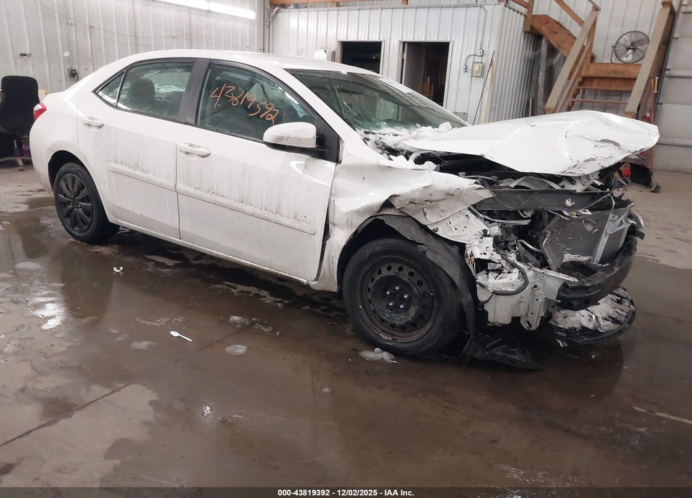2016 TOYOTA COROLLA LE VIN: 2T1BURHE7GC503350