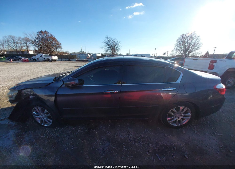 2014 HONDA ACCORD EX-L V-6 VIN: 1HGCR3F87EA039611