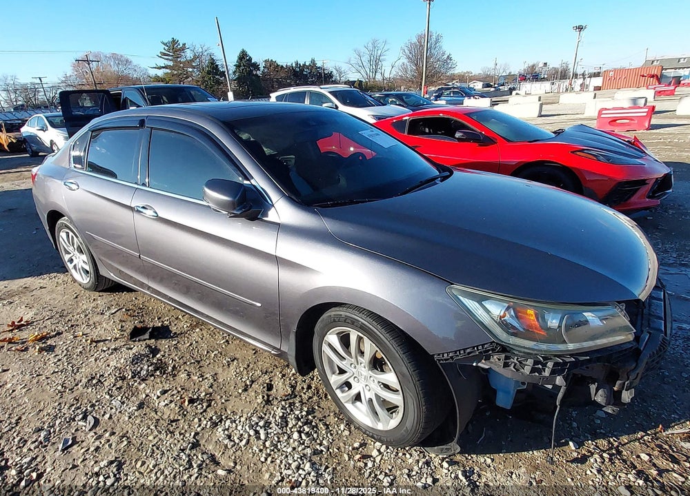 2014 HONDA ACCORD EX-L V-6 VIN: 1HGCR3F87EA039611