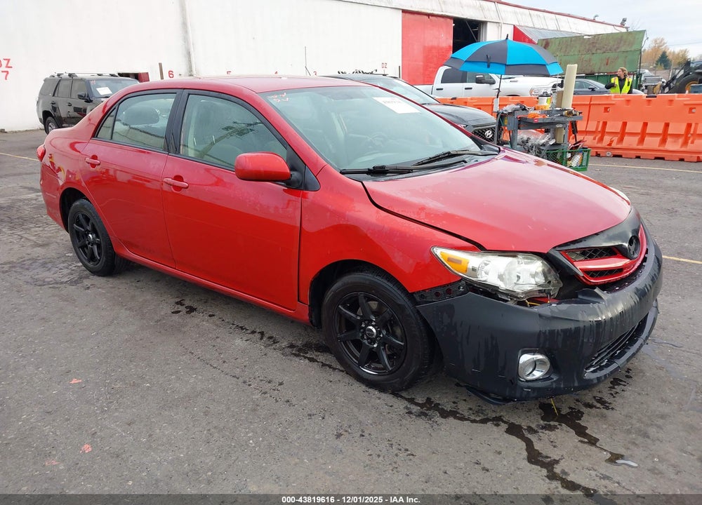 2011 TOYOTA COROLLA LE VIN: 2T1BU4EE5BC635233
