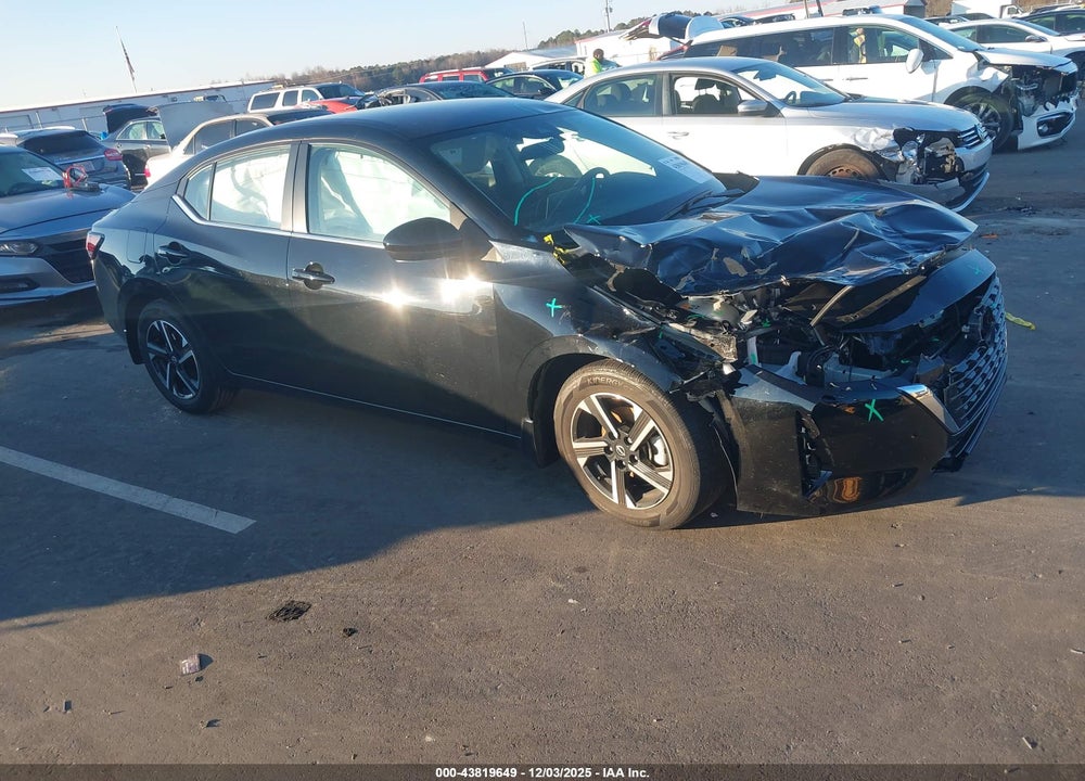 2025 NISSAN SENTRA SV VIN: 3N1AB8CV1SY214334