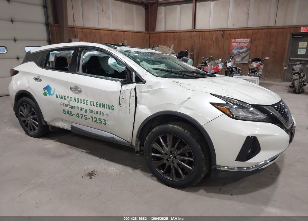 2021 NISSAN MURANO SV INTELLIGENT AWD VIN: 5N1AZ2BS6MC142230