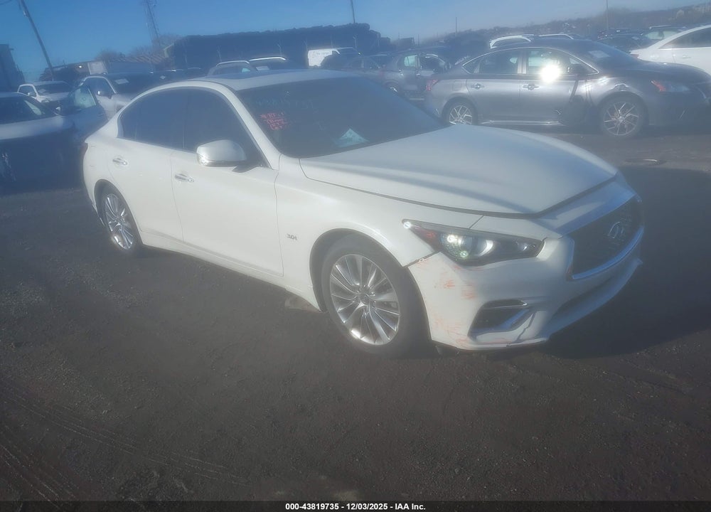 2018 INFINITI Q50 3.0T LUXE VIN: JN1EV7AR6JM431839
