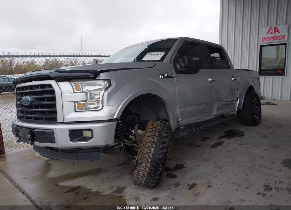 2016 FORD F-150 XLT VIN: 1FTEW1EF9GKF81097