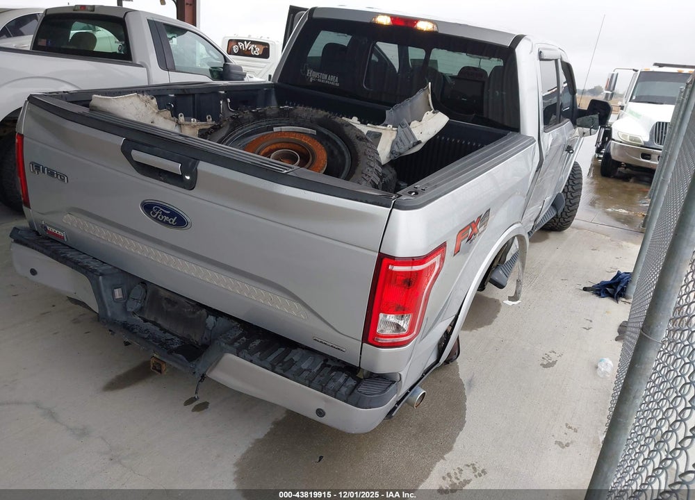 2016 FORD F-150 XLT VIN: 1FTEW1EF9GKF81097