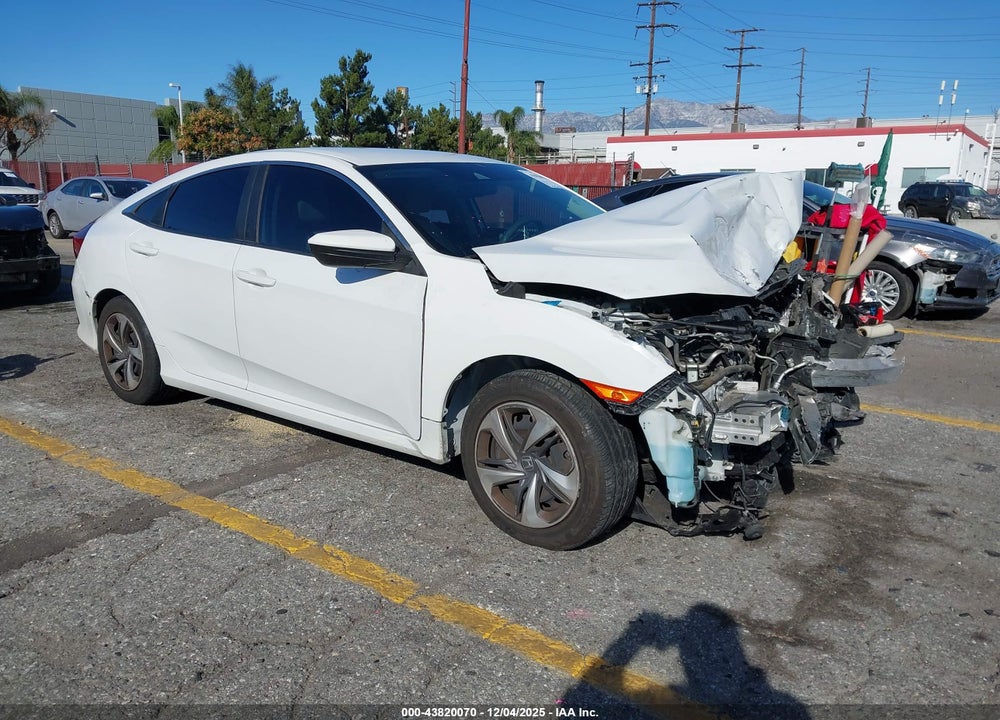2020 HONDA CIVIC LX VIN: 2HGFC2F66LH568344