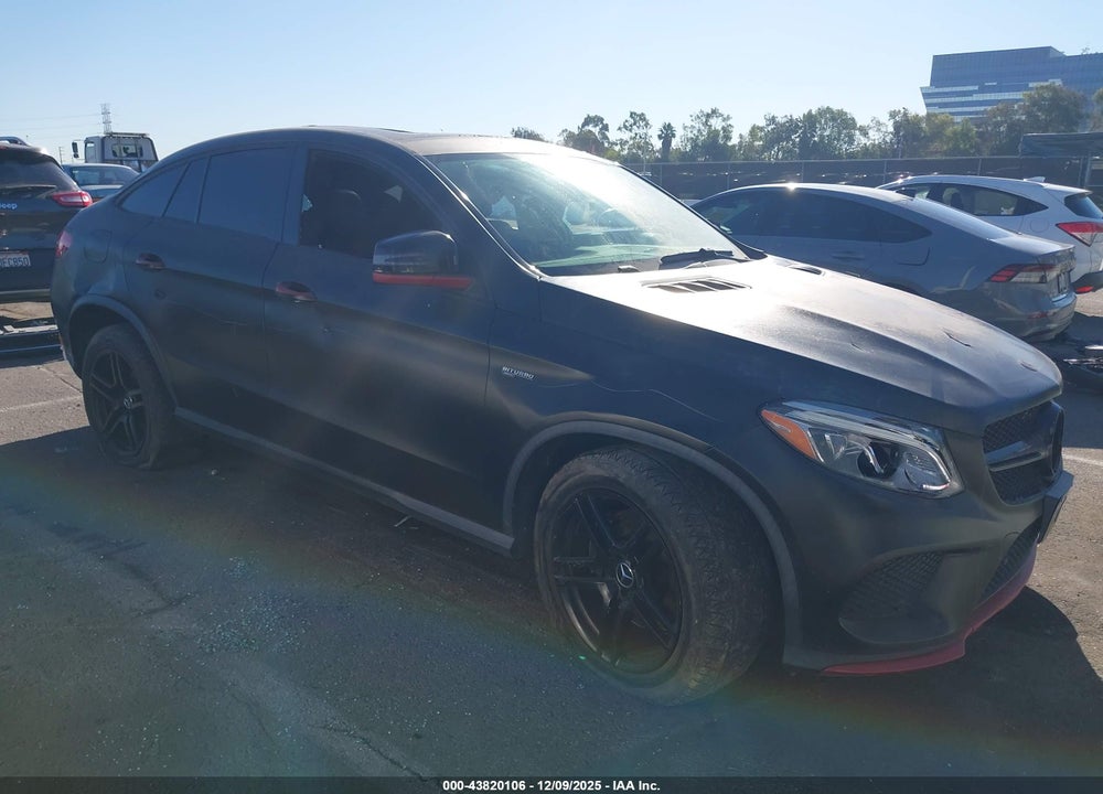 2018 MERCEDES-BENZ AMG GLE 43 COUPE 4MATIC VIN: 4JGED6EB5JA103347