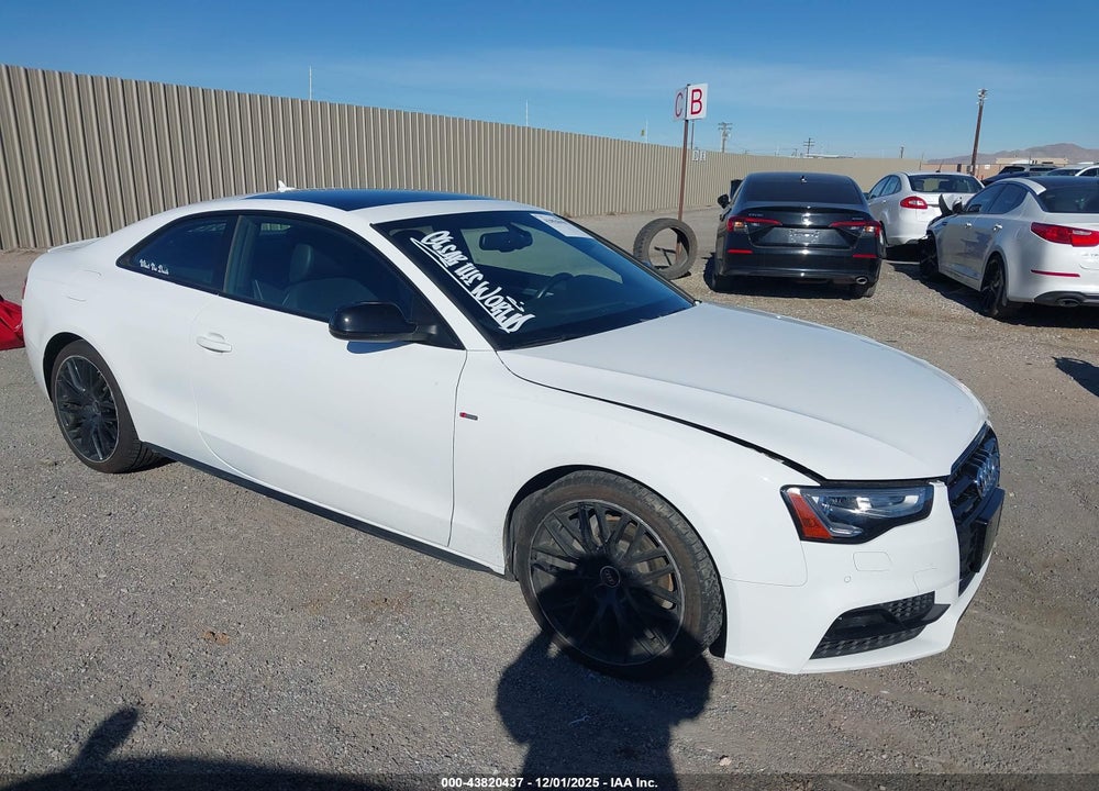 2017 AUDI A5 2.0T SPORT VIN: WAUD2AFRXHA000663
