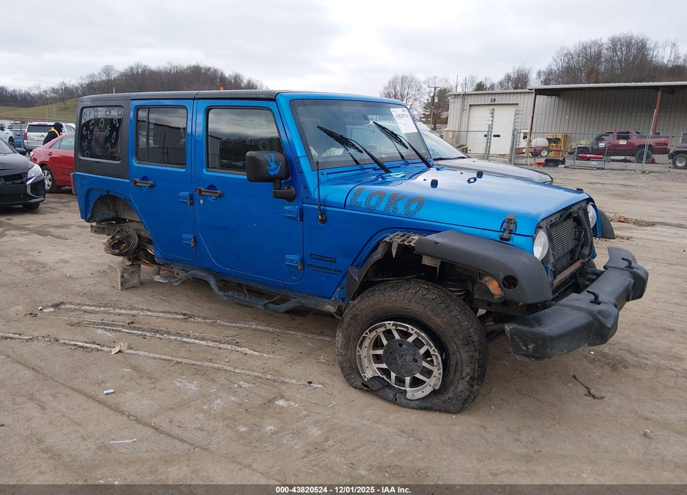 2015 JEEP WRANGLER UNLIMITED SPORT VIN: 1C4BJWDG3FL641411