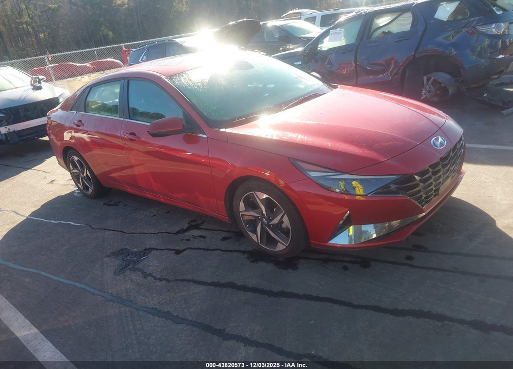 2021 HYUNDAI ELANTRA LIMITED VIN: KMHLP4AGXMU118613