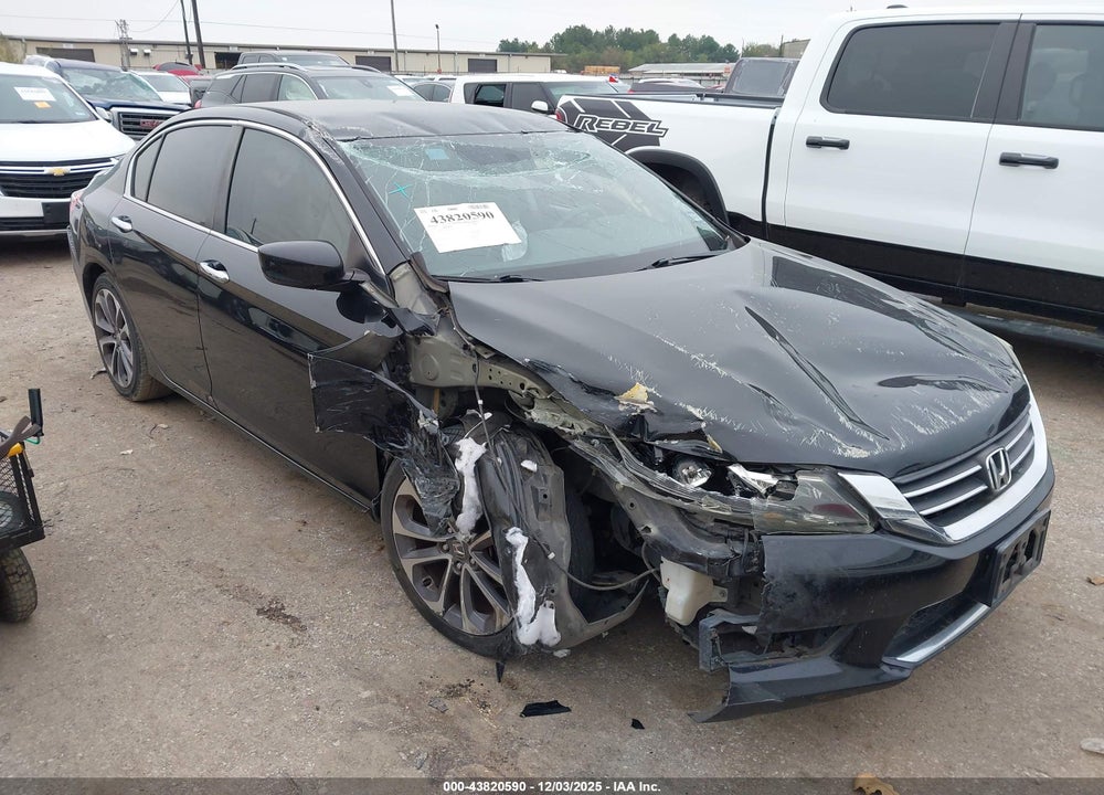 2014 HONDA ACCORD SPORT VIN: 1HGCR2F57EA074844