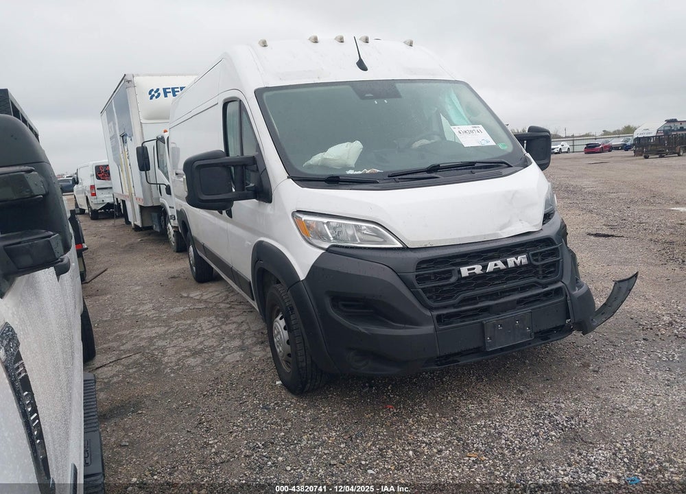 2023 RAM PROMASTER 2500 HIGH ROOF 159 WB VIN: 3C6LRVDG8PE583255