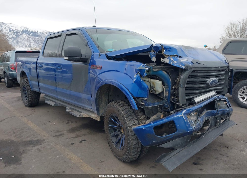 2017 FORD F-150 XLT VIN: 1FTFW1EFXHFA03573