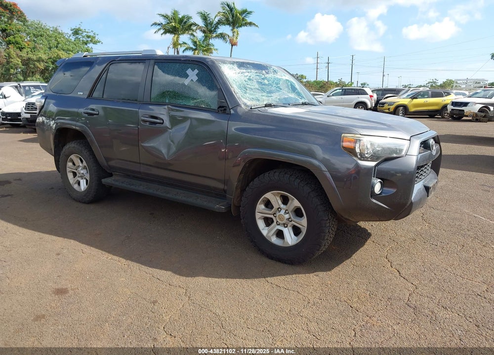 2018 TOYOTA 4RUNNER LIMITED/SR5/SR5 PREMIUM/TRD OFF ROAD/TRD OFF ROAD PREMIUM/TRD PRO VIN: JTEBU5JRXJ5590554