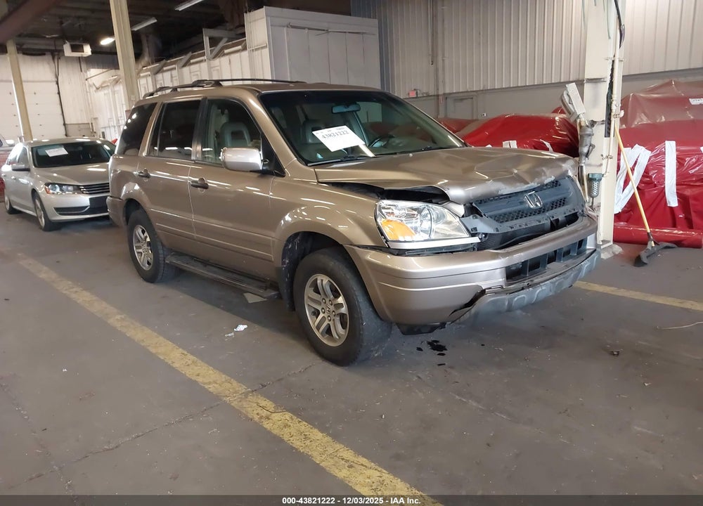 2004 HONDA PILOT EX-L VIN: 2HKYF18584H589864