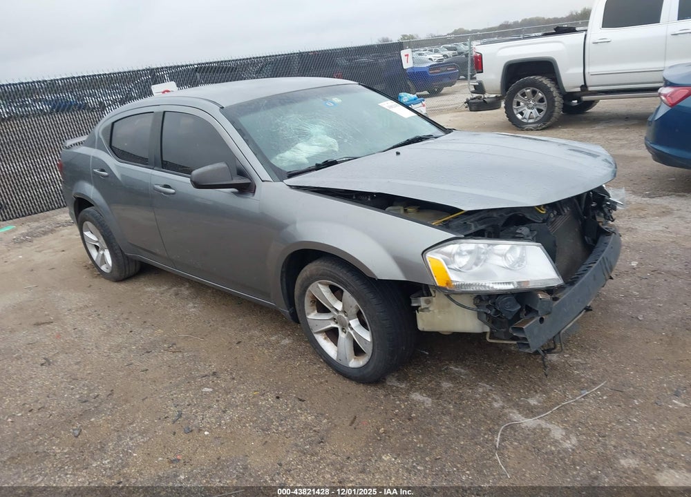 2012 DODGE AVENGER SE VIN: 1C3CDZAB1CN110136