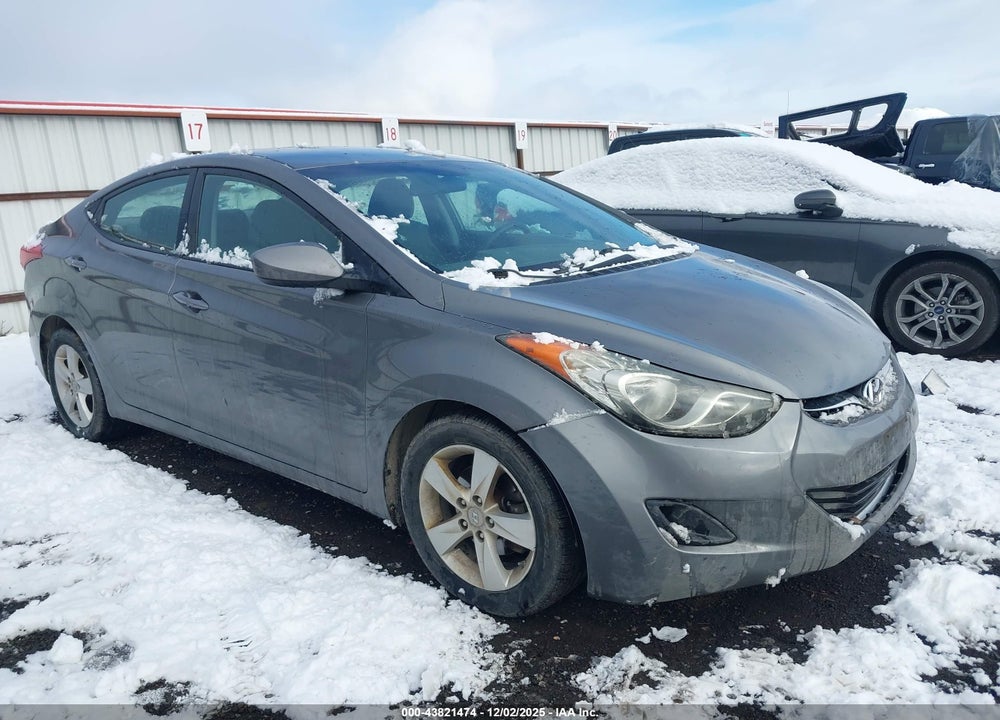 2013 HYUNDAI ELANTRA GLS VIN: 5NPDH4AE4DH328154
