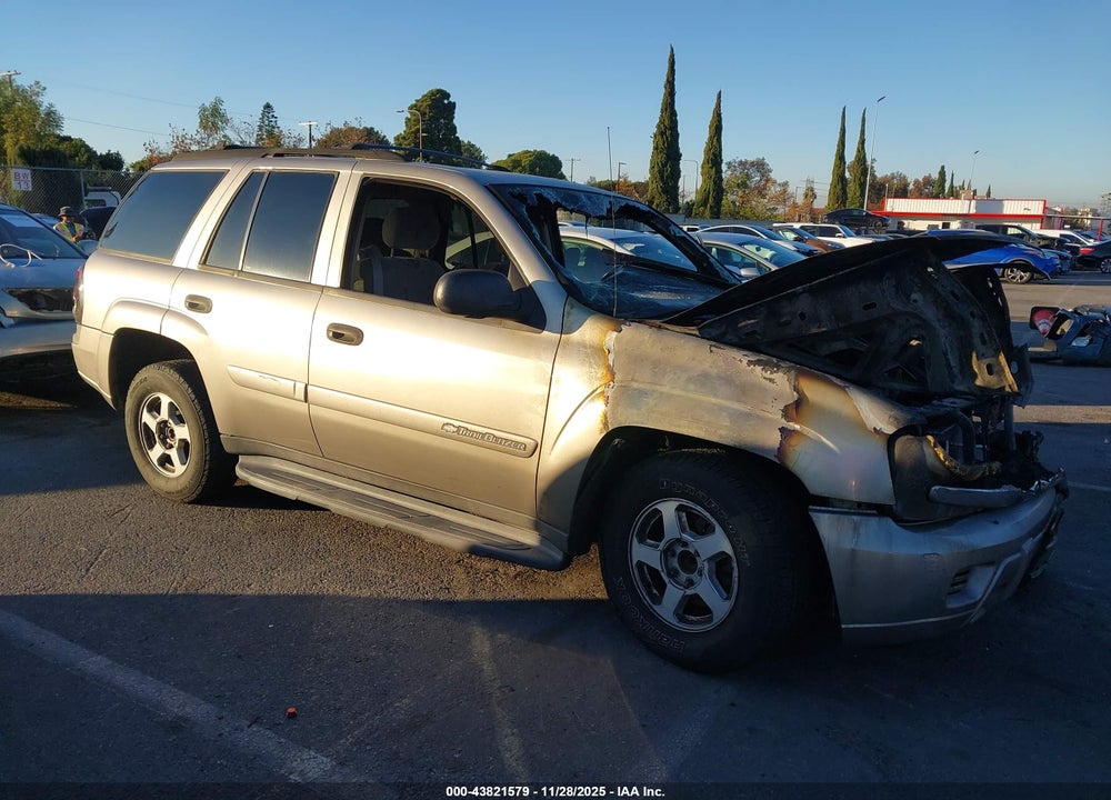 2002 CHEVROLET TRAILBLAZER LS VIN: 1GNDS13S222438435