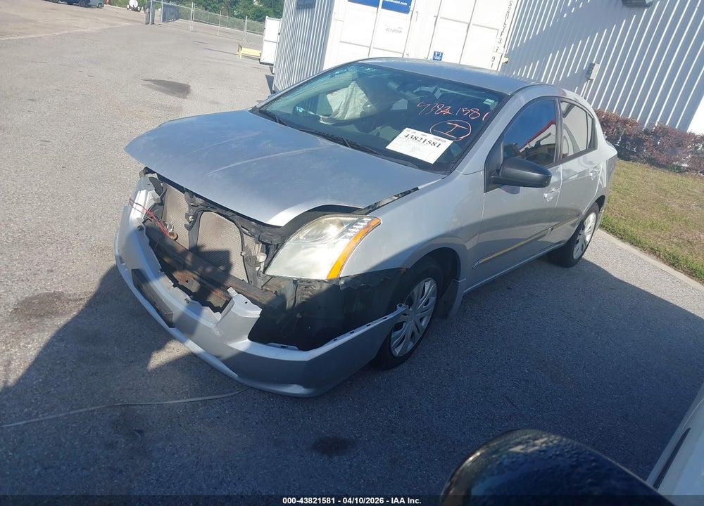 2012 NISSAN SENTRA 2.0 S VIN: 3N1AB6AP8CL731542