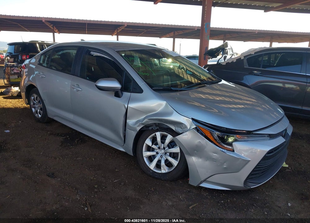 2025 TOYOTA COROLLA LE VIN: 5YFB4MDEXSP325483