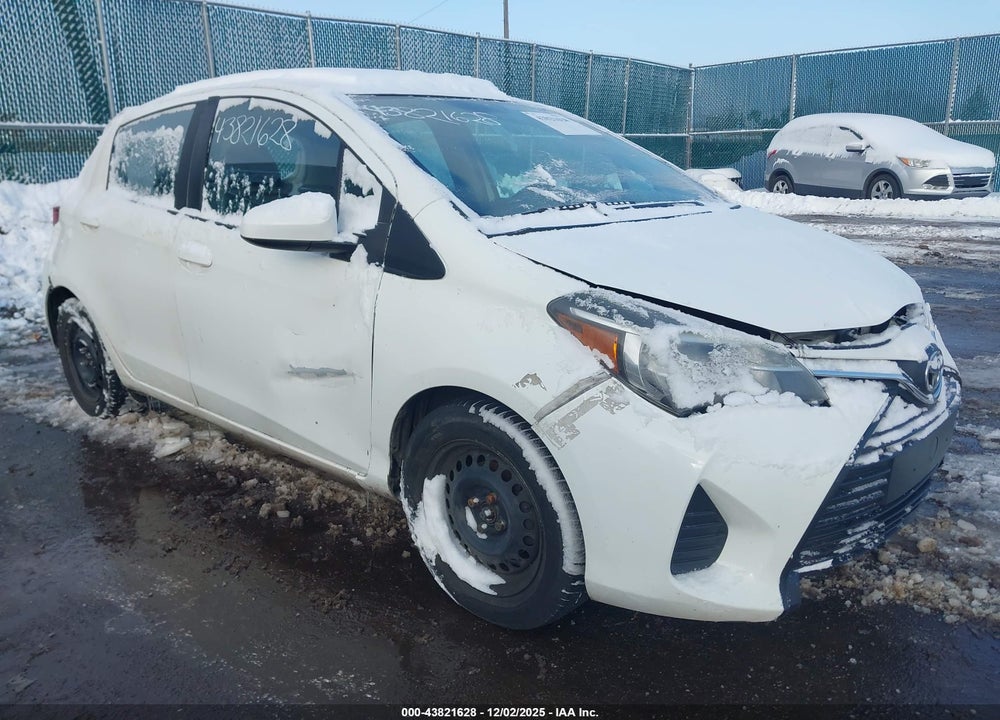 2015 TOYOTA YARIS L VIN: VNKKTUD31FA032851