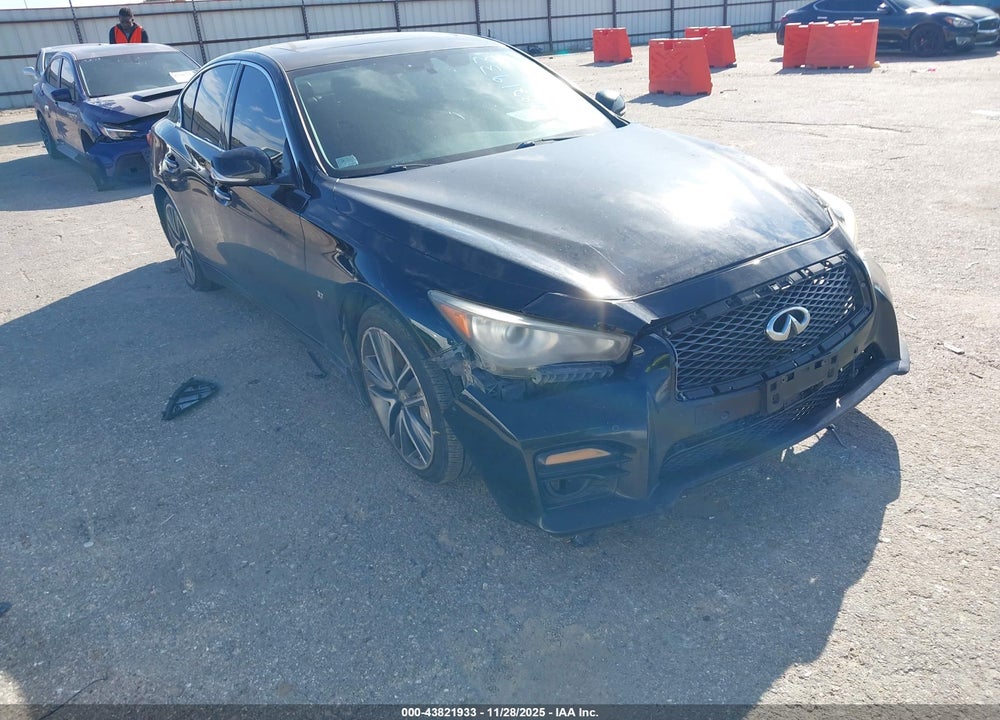 2014 INFINITI Q50 SPORT VIN: JN1BV7AP6EM672663