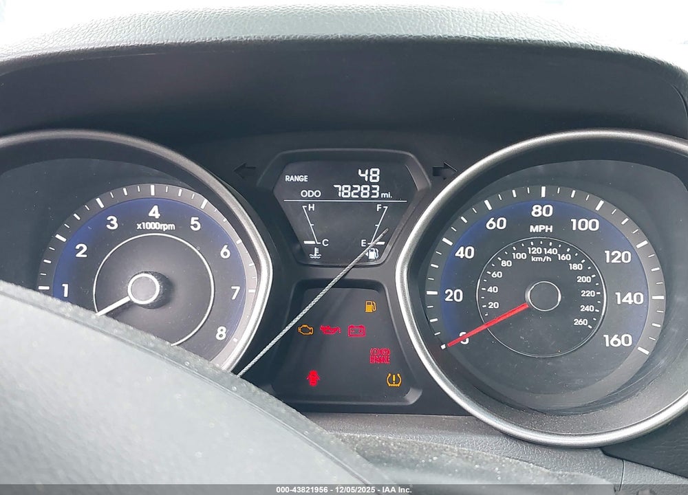 2013 HYUNDAI ELANTRA GLS VIN: 5NPDH4AE8DH438334