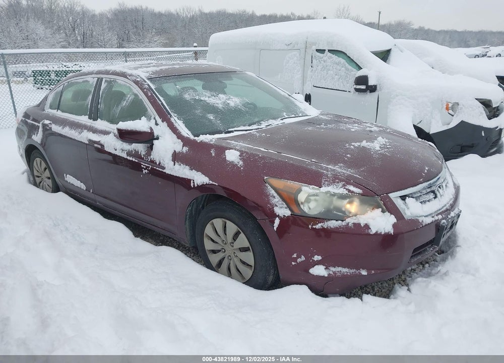 2009 HONDA ACCORD 2.4 LX VIN: JHMCP26349C011888