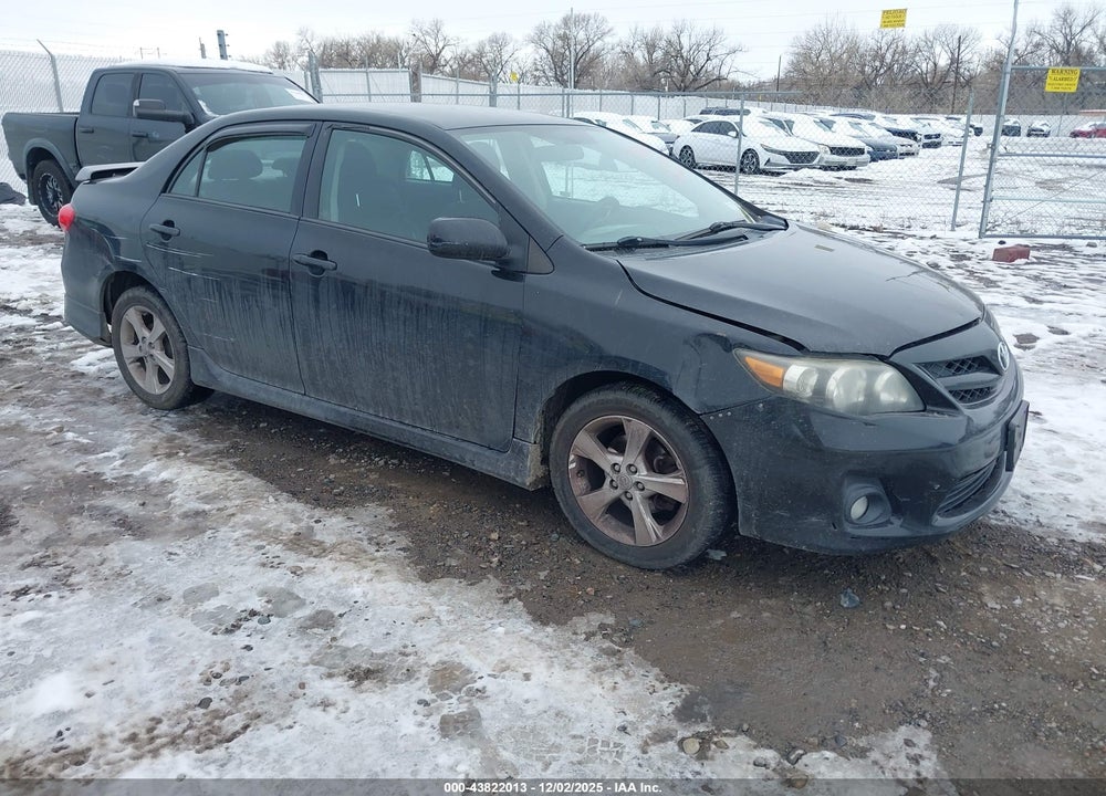 2011 TOYOTA COROLLA S VIN: 2T1BU4EE8BC636862