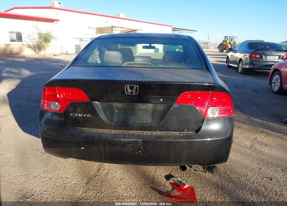 2008 HONDA CIVIC LX VIN: 2HGFA16578H343221