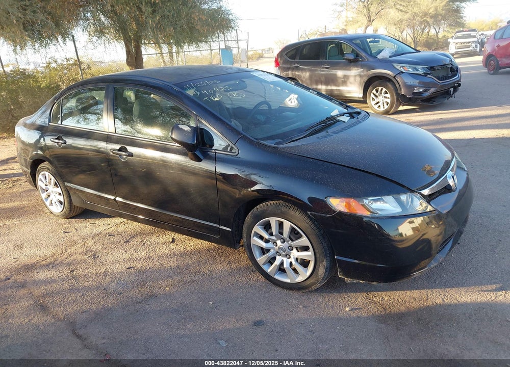 2008 HONDA CIVIC LX VIN: 2HGFA16578H343221