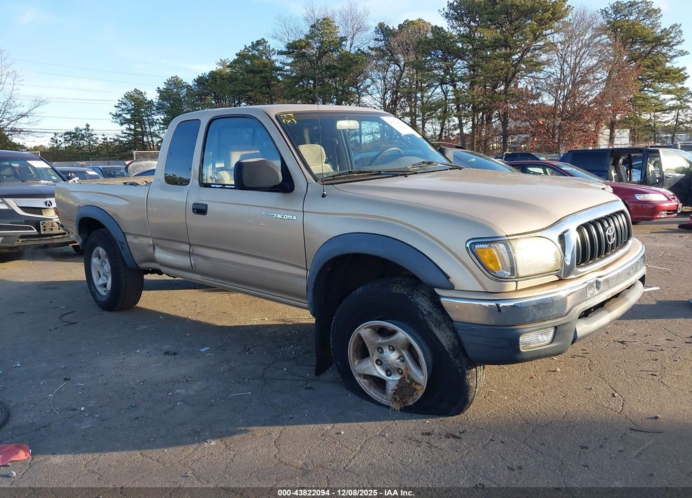 2002 TOYOTA TACOMA VIN: 5TEWM72N62Z029621