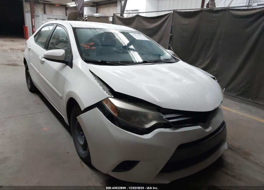 2015 TOYOTA COROLLA LE VIN: 5YFBURHE0FP288828