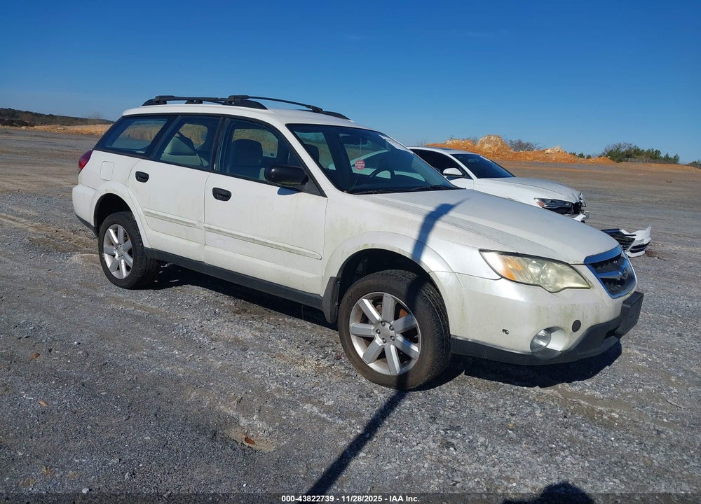 2008 SUBARU OUTBACK 2.5I/2.5I L.L. BEAN EDITION VIN: 4S4BP61C287365844