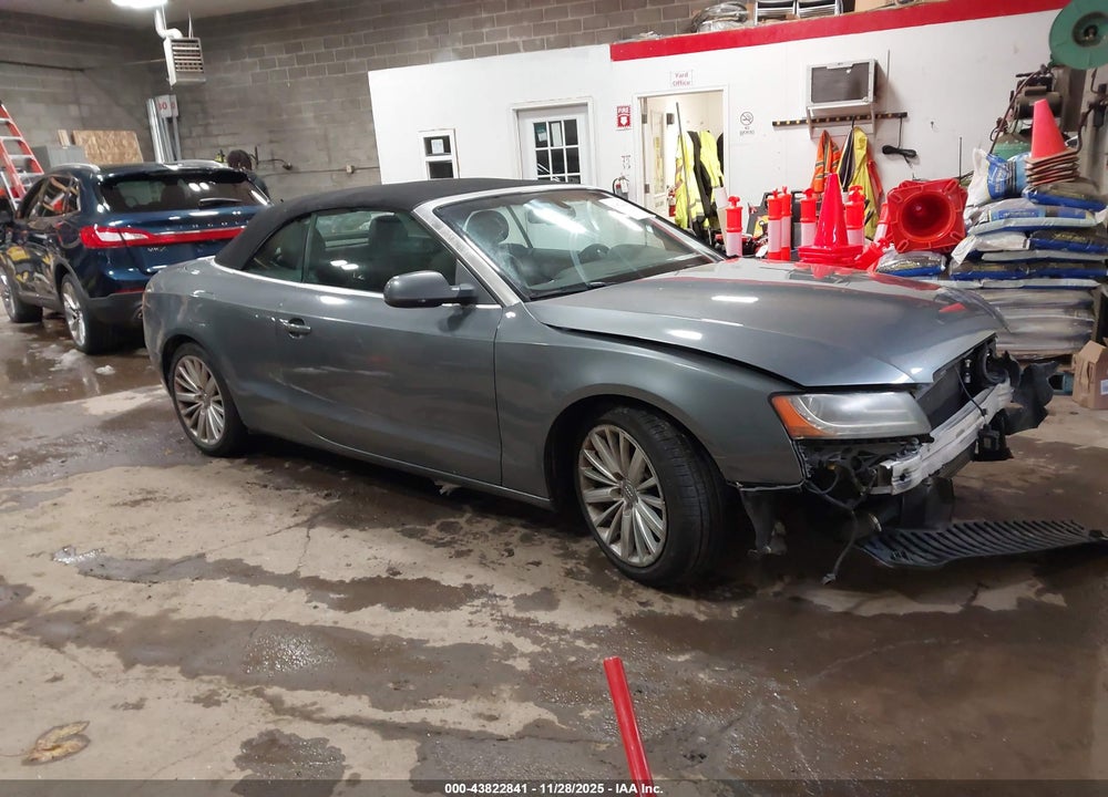 2012 AUDI A5 2.0T PREMIUM VIN: WAULFAFH2CN008992
