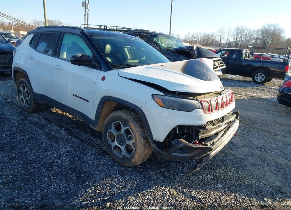 2022 JEEP COMPASS TRAILHAWK 4X4 VIN: 3C4NJDDB8NT205369