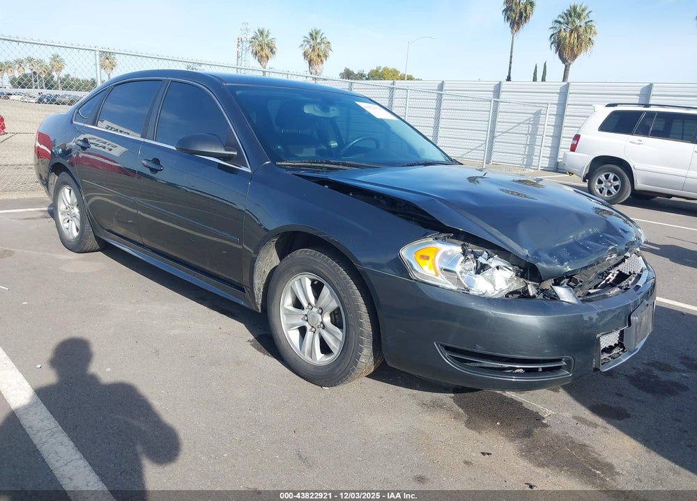 2013 CHEVROLET IMPALA LS VIN: 2G1WF5E3XD1148023