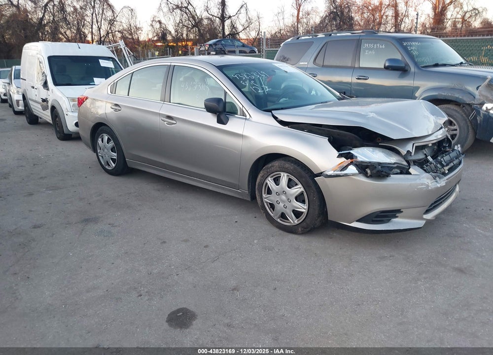 2015 SUBARU LEGACY 2.5I VIN: 4S3BNAA64F3008001