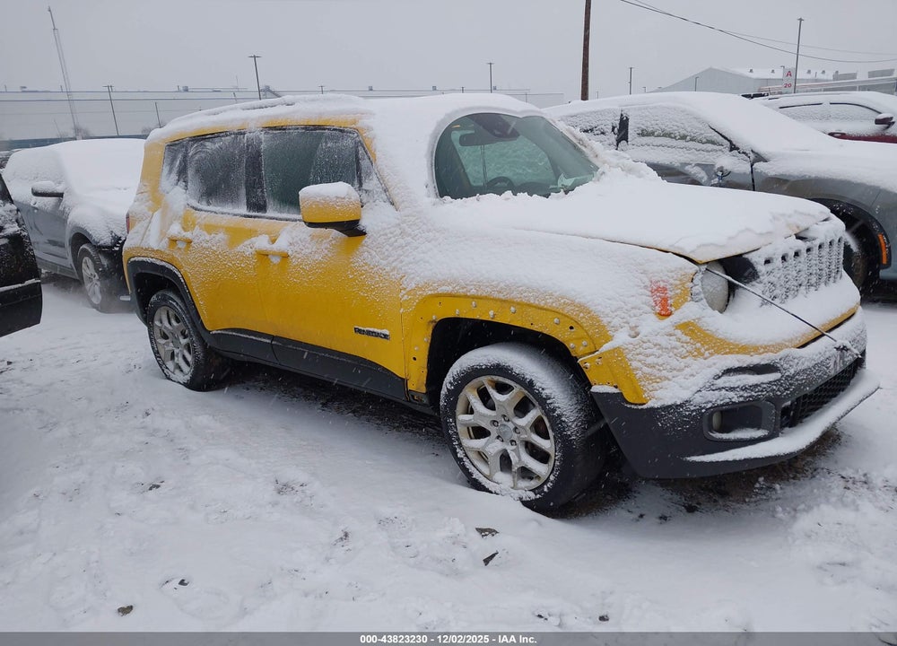 2018 JEEP RENEGADE LATITUDE 4X4 VIN: ZACCJBBB1JPJ47280
