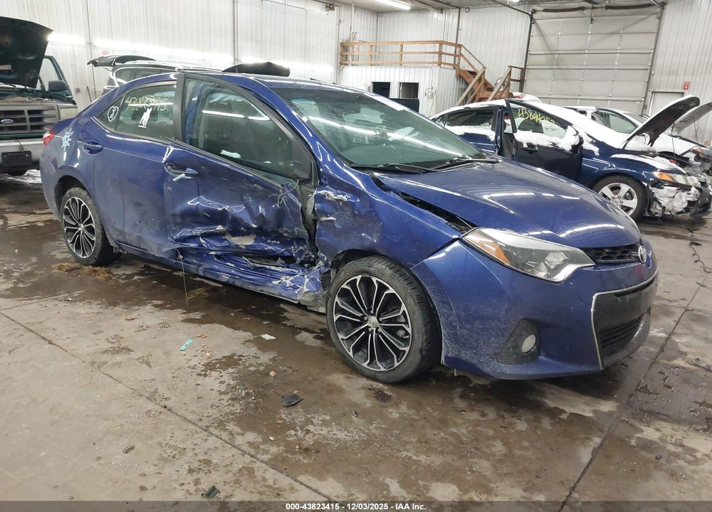 2015 TOYOTA COROLLA S PREMIUM VIN: 2T1BURHE7FC432889