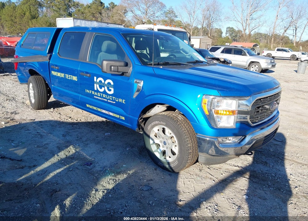 2021 FORD F-150 XLT VIN: 1FTFW1E54MFC76123