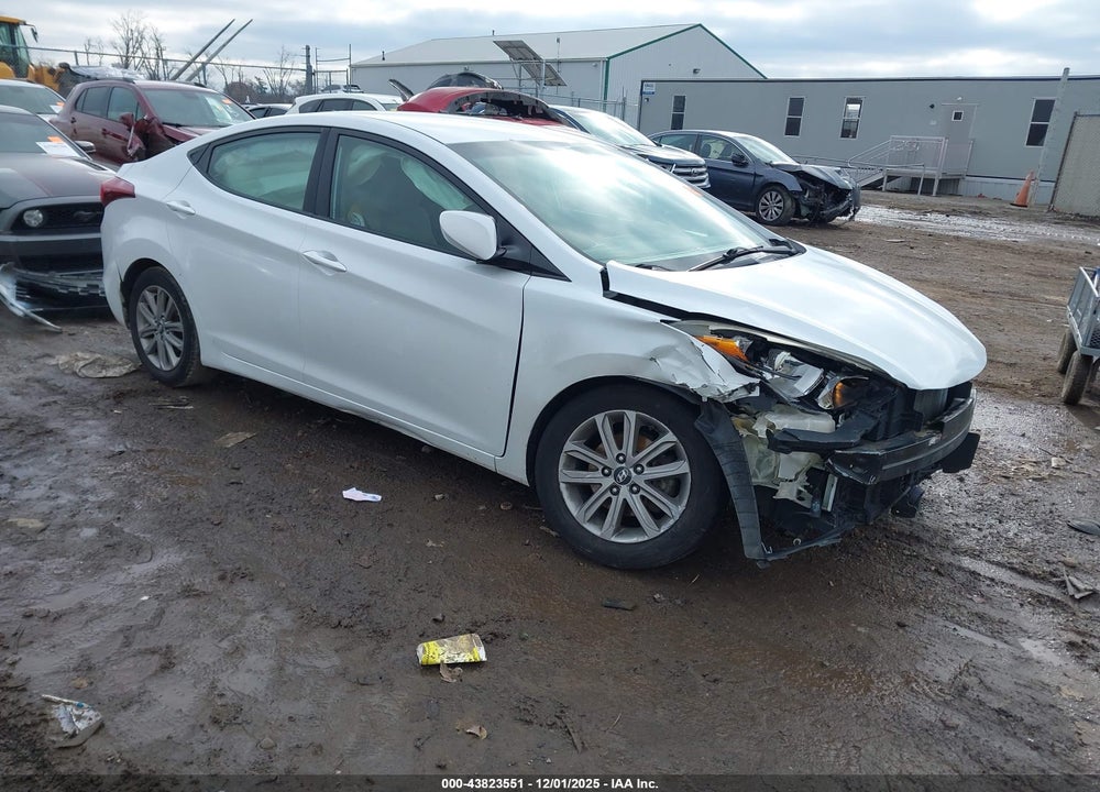 2016 HYUNDAI ELANTRA SE VIN: 5NPDH4AE0GH653257