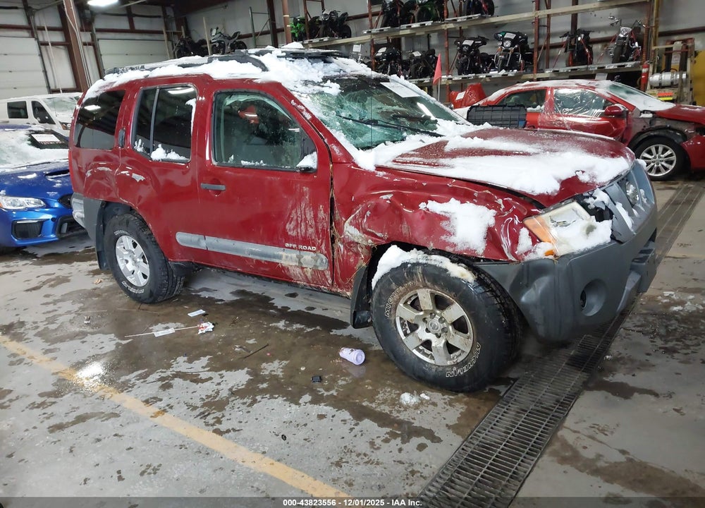 2005 NISSAN XTERRA OFF ROAD VIN: 5N1AN08W55C646327