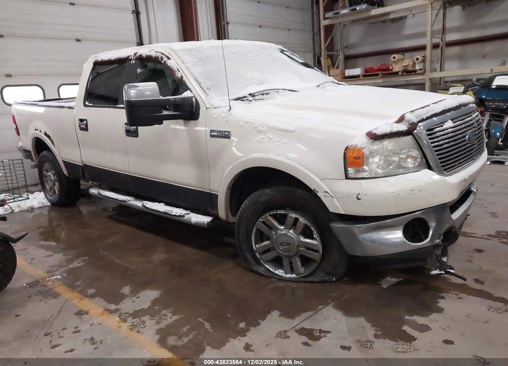2008 FORD F-150 LARIAT VIN: 1FTPW14VX8FA64032